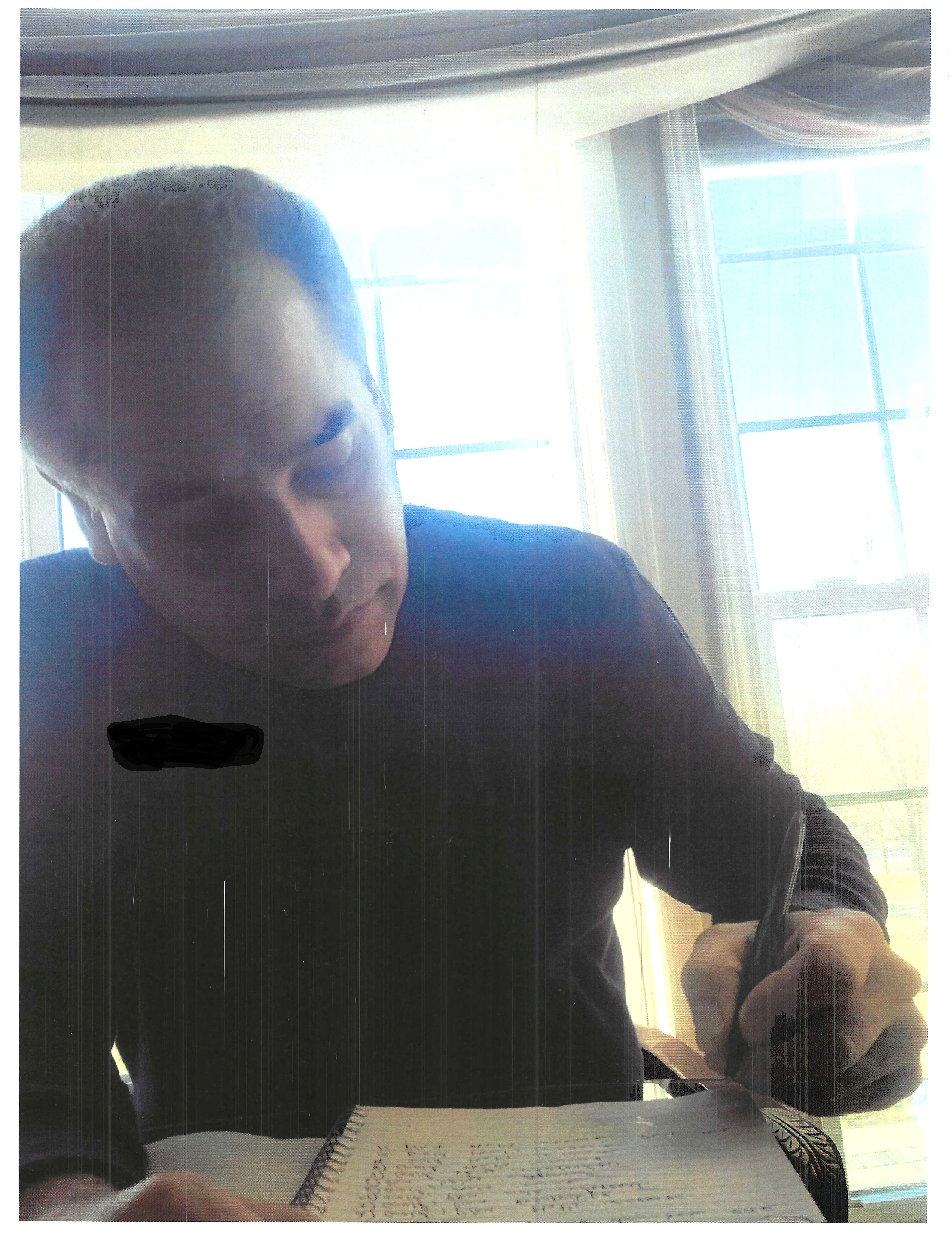 Edwin Santiago Writing